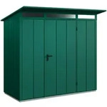 H&ouml;rmann Metall-Ger&auml;tehaus EcoStar Premiumline mit Pultdach B 238 x 107,8 cm (Typ