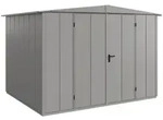 H&ouml;rmann Metall-Ger&auml;tehaus EcoStar Premiumline mit Satteldach B 302,8 x T 238...
