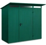 H&ouml;rmann Metall-Ger&auml;tehaus EcoStar Premiumline mit Pultdach B 238 x 107,8 cm (Typ