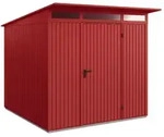 H&ouml;rmann Metall-Ger&auml;tehaus EcoStar Premiumline mit Pultdach B 238 x 238 cm (Typ 2),