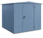 H&ouml;rmann Metall-Ger&auml;tehaus EcoStar Premiumline mit Satteldach B 238 x T 238 cm...