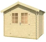 Weka Gartenhaus 209 - 28 mm-Gartenhaus 209 - 250 x 250 cm (Gr. 2) - 50 % Rabatt...