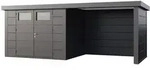 Telluria Metallger&auml;tehaus Classico 3024 mit Lounge Anbau-Lounge-Anbau