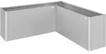 Biohort Pflanzbeet Belvedere B 201 x T 201 cm (Gr. L200) 77 cm (MAXI) silber-metallic