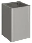 Biohort Pflanzbeet Belvedere B 53 x T 53 cm (Gr. 50) 77 cm (MAXI) quarzgrau-metallic