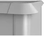 Biohort Schneckenschutz f&uuml;r HochBeet 201 x 201 x 77 cm (Gr. 2x2) silber-metallic