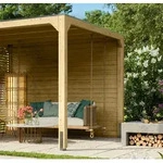 Karibu Seitenwand f&uuml;r Pavillon Cubus