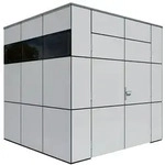 Bertilo Gartenhaus HPL 1 - 6 mm Anthrazit-Grau HPL 1: 230 x 228 cm