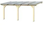 Skan Holz Terrassen&uuml;berdachung Bormio - Leimholz B 541 x T 400 cm (Gr&ouml;&szlig;e 8)
