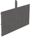 Skan Holz R&uuml;ckwand f&uuml;r Leimholz Einzel- Carports - Deckelschalung - Gr&ouml;&szlig;e 1,