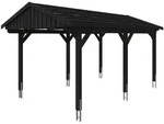 Skan Holz Fichtelberg - Satteldach Einzelcarport Breite 317 cm Gr. 1 - 317 x...