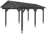 Skan Holz Fichtelberg - Satteldach Einzelcarport Breite 317 cm Gr. 1 - 317 x...