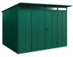 H&ouml;rmann Metall-Ger&auml;tehaus EcoStar Premiumline mit Pultdach B 302,8 x 238 cm...