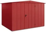 H&ouml;rmann Metall-Ger&auml;tehaus EcoStar Premiumline mit Satteldach B 302,8 x T 238...