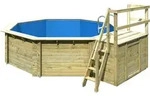 Karibu Pool Modell 2 B - kdi inkl. gratis Sandfilteranlage & Pool-Starterset