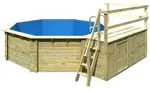 Karibu Pool Modell 2 C - kdi inkl. gratis Sandfilteranlage & Pool-Starterset