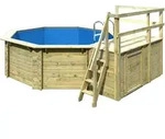 Karibu Pool Modell 1 C - kdi inkl. gratis Sandfilteranlage & Pool-Starterset