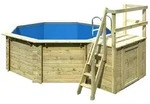 Karibu Pool Modell 1 B - kdi inkl. gratis Sandfilteranlage & Pool-Starterset