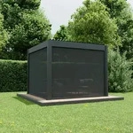 Ximax Seitenmarkise f&uuml;r Lamellendach Pergola Shade 300 cm dunkelgrau /...