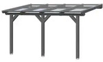 Skan Holz Terrassen&uuml;berdachung Bormio - Leimholz B 434 x T 400 cm (Gr&ouml;&szlig;e 4)