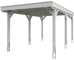 Skan Holz Grunewald - Flachdach Carport aus Leimholz Breite 321 cm Gr. 1 - 321...