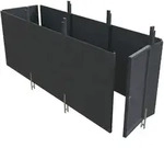 Skan Holz Abstellraum C5 f&uuml;r Carports - Profilschalung schiefergrau