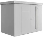 Biohort Ger&auml;tehaus Neo 292 x 180 cm (1C) Doppelt&uuml;r silber-metallic