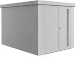 Biohort Ger&auml;tehaus Neo 236 x 348 cm (4B) Doppelt&uuml;r silber-metallic