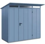 H&ouml;rmann Metall-Ger&auml;tehaus EcoStar Premiumline mit Pultdach B 238 x 107,8 cm (Typ