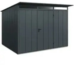 H&ouml;rmann Metall-Ger&auml;tehaus EcoStar Premiumline mit Pultdach B 302,8 x 238 cm (Typ