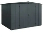 H&ouml;rmann Metall-Ger&auml;tehaus EcoStar Premiumline mit Satteldach B 302,8 x T 238 cm