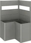 Biohort B189915, Biohort Sichtschutz mit Acrylglas-Paneel f&uuml;r Pflanzbeet Belvedere
