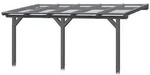 Skan Holz Terrassen&uuml;berdachung Bormio - Leimholz B 541 x T 300 cm (Gr&ouml;&szlig;e 6)