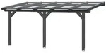 Skan Holz Terrassen&uuml;berdachung Bormio - Leimholz B 541 x T 400 cm (Gr&ouml;&szlig;e 8)