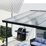 Gutta Terrassendachsystem Premium wei&szlig;/anthrazit 309,4 x 306 cm...
