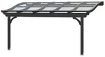 Skan Holz Terrassen&uuml;berdachung Verona o. Mittelpfosten Breite 541 cm-541 x 239...