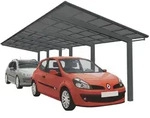 Ximax Carport Linea Typ 110 Tandem-Ausf&uuml;hrung 982,6 x 272,6 cm-schwarz