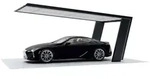 Ximax Carport Miro 7 (vormals My-Port 7) Typ 60 587 x 269 cm Schwarz / Silber