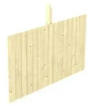Skan Holz R&uuml;ckwand f&uuml;r Leimholz Einzel - Carports - Deckelschalung - Gr&ouml;&szlig;e 1,