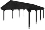 Skan Holz Fichtelberg - Satteldach Doppelcarport Breite 618 cm Gr. 2 - 618 x...
