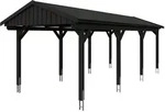 Skan Holz Fichtelberg - Satteldach Einzelcarport Breite 317 cm Gr. 2 - 317 x...