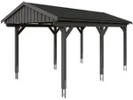 Skan Holz Fichtelberg - Satteldach Einzelcarport Breite 317 cm Gr. 1 - 317 x...