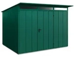 H&ouml;rmann Metall-Ger&auml;tehaus EcoStar Premiumline mit Pultdach B 302,8 x 238 cm (Typ