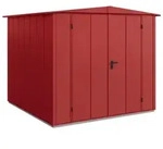 H&ouml;rmann Metall-Ger&auml;tehaus EcoStar Premiumline mit Satteldach B 238 x T 238 cm...