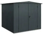 H&ouml;rmann Metall-Ger&auml;tehaus EcoStar Premiumline mit Satteldach B 238 x T 238 cm (Typ