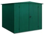 H&ouml;rmann Metall-Ger&auml;tehaus EcoStar Premiumline mit Satteldach B 238 x T 238 cm...
