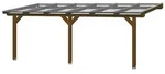 Skan Holz Terrassen&uuml;berdachung Bormio - Leimholz B 648 x T 300 cm (Gr&ouml;&szlig;e 10)