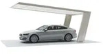 Ximax Carport Miro 7 (vormals My-Port 7) Typ 60 587 x 269 cm Edelstahl-Look