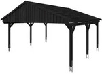 Skan Holz Fichtelberg - Satteldach Doppelcarport Breite 423 cm Gr. 1 - 618 x...