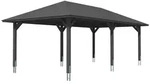 Skan Holz Carport Taunus 439 x 786 cm-anthrazit Holzcarport